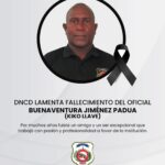 Fallece el primer teniente Buenaventura Jiménez en accidente de tránsito